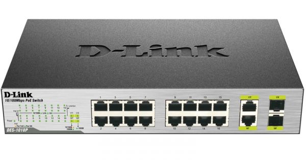 D-Link DES-1018P/A2A Коммутатор