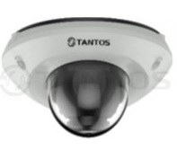 Tantos TSi - Dn225FP (2.8) 2Mp Купольная видеокамера, IP, уличная, антивандальная, 1/2.9&quot; SONY EXMOR, 1920х1080, 0.1лк(цвет)/0.01лк(ч/б)/0лк(с ИК), встроенный микрофон, microSD до 128Гб, ИК - подсветка до 10м, от - 30°С до +50°С, DC12V, Po