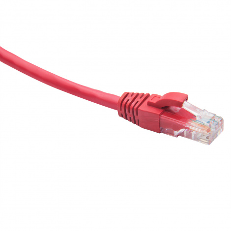 RJ45-RJ45 U/UTP Cat.5e LSZH нг(А)-HF (DR-181317), Патч-корд (коммутационный шнур) 7м, красный