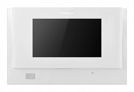 COMMAX CDV-72UM (Белый) Монитор цветного видеодомофона, 7.0&quot;, TFT LCD, PAL/NTSC, без трубки (Hands Free), подключение 2-х вызывных панелей, 2 камер CCTV, трубки DP-4VHP, выбор записи по детектору движения для 2 -х DRC-40KA и 2-x CCTV камер, (запись тольк